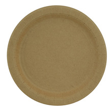 Engangstallerken i papir Ø18 cm 10 stk.